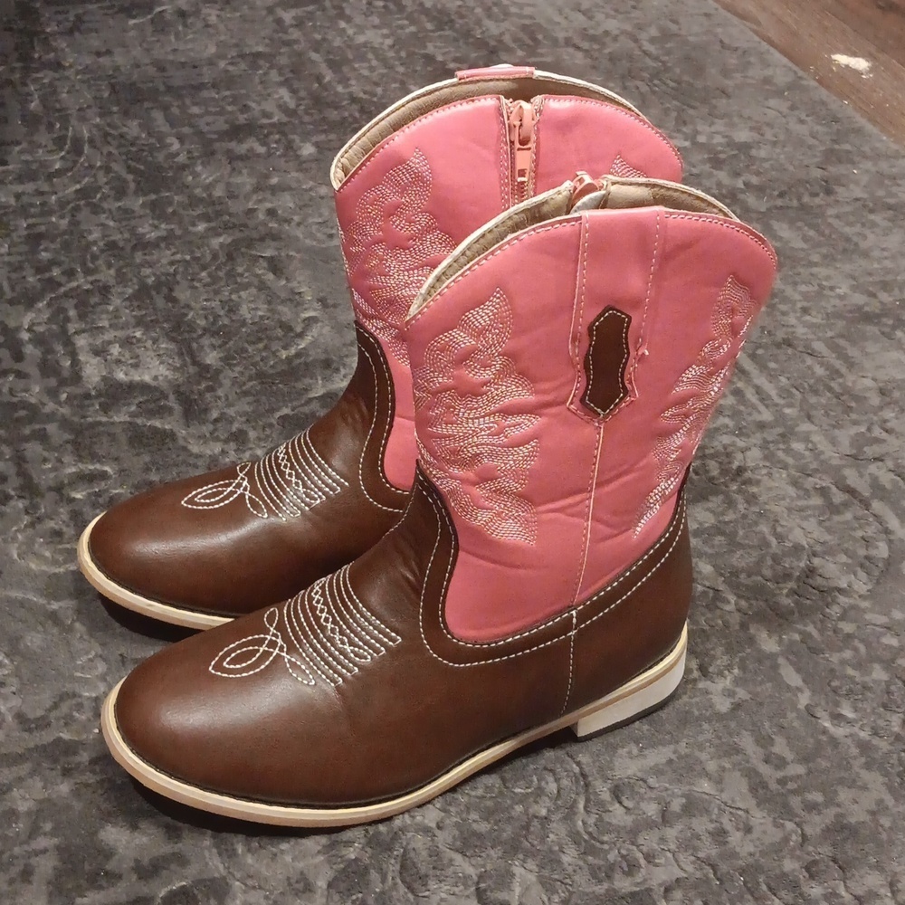 NORTY Boy's Girl's Unisex Western Cowboy Boot